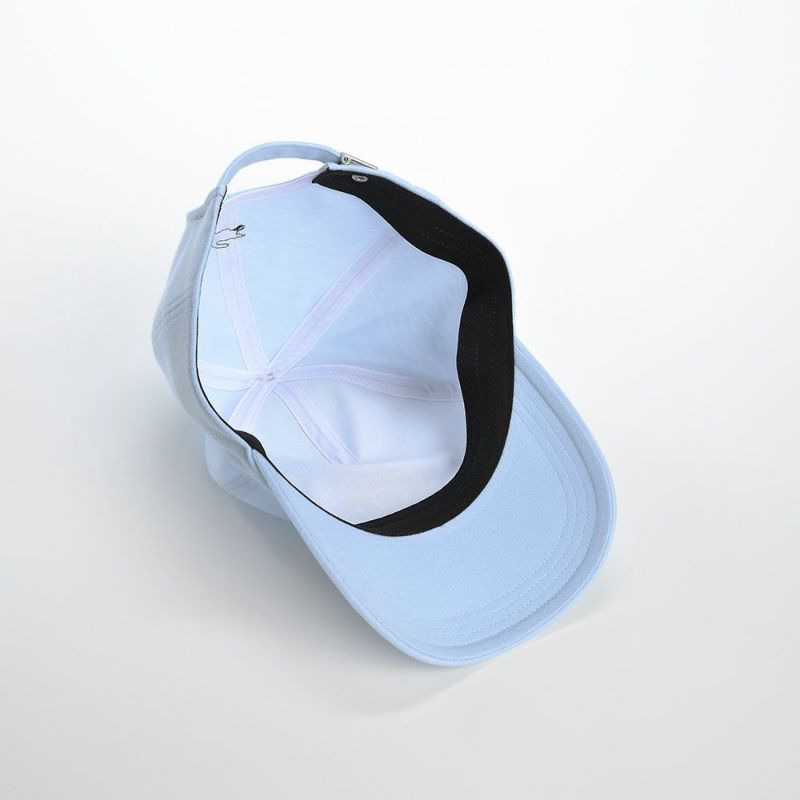 ラコステのキャップ PRINT LOGO CAP（プリントロゴ キャップ） L7104 ブルー