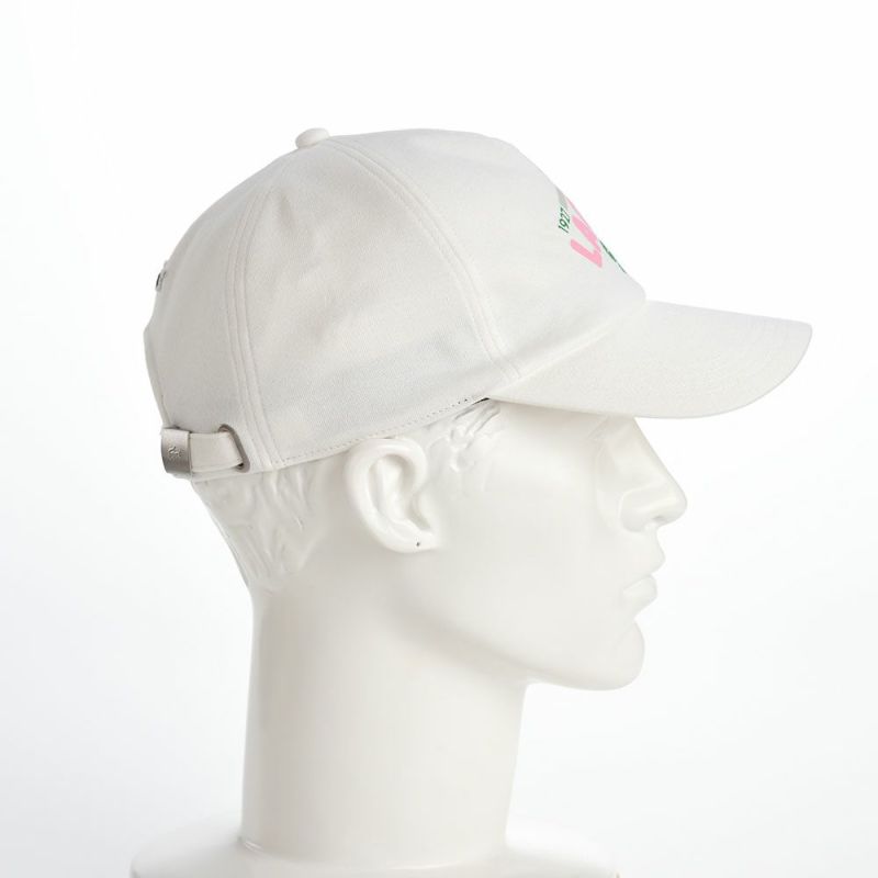 ラコステのキャップ PRINT LOGO CAP（プリントロゴ キャップ） L7104 ホワイト