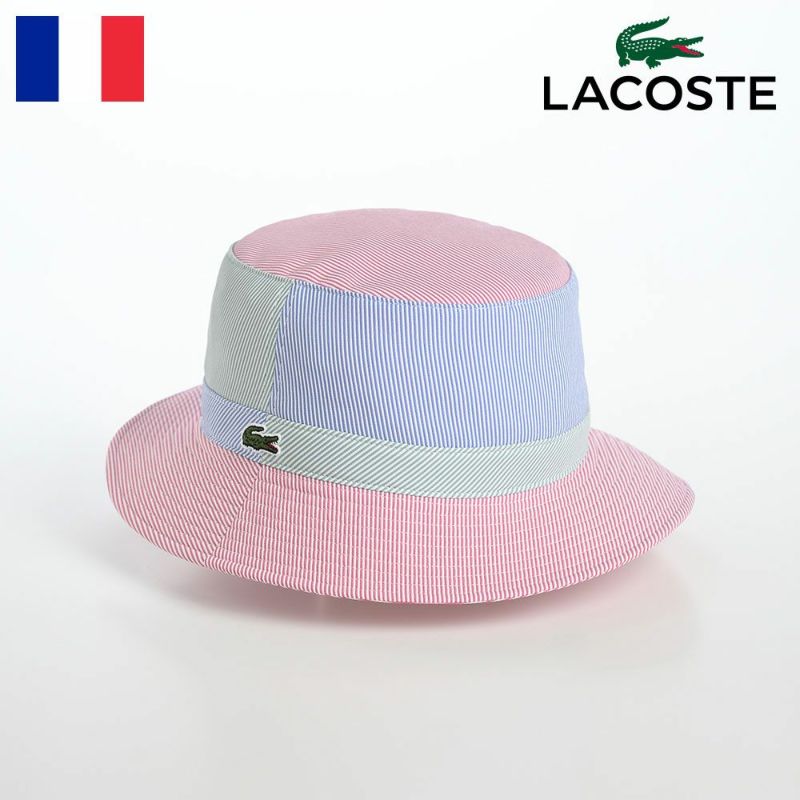 ラコステのバケットハット MULTI COLOR BUCKET HAT（マルチカラー バケットハット） L7103 マルチ