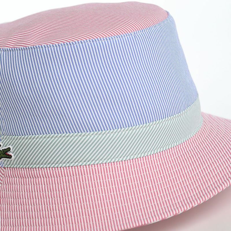 ラコステのバケットハット MULTI COLOR BUCKET HAT（マルチカラー バケットハット） L7103 マルチ