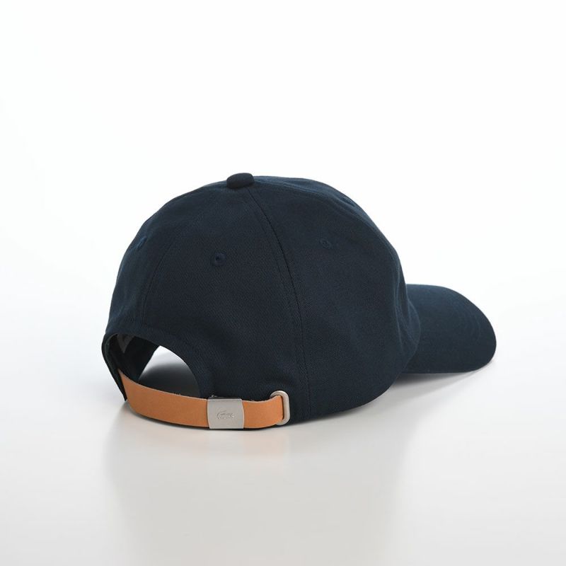 ラコステのキャップ BASIC COTTON CAP（ベーシックコットンキャップ） L1230 ネイビー