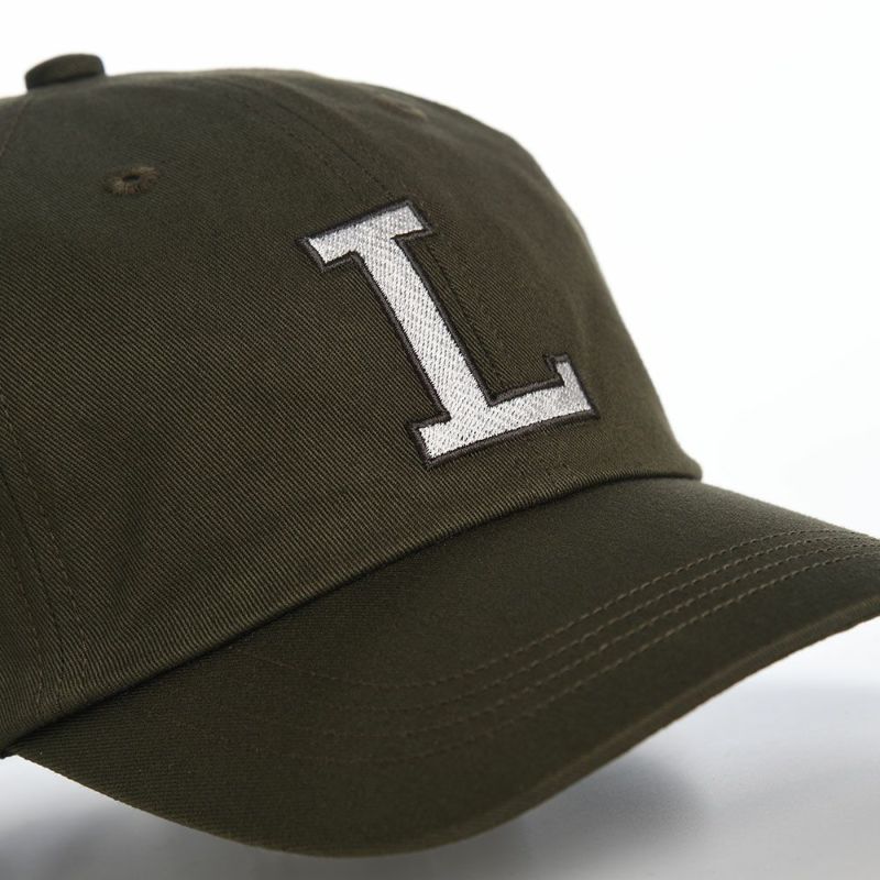 ラコステのキャップ INITIAL APPLIQUE CAP（イニシャルアップリケキャップ） L1251 カーキ