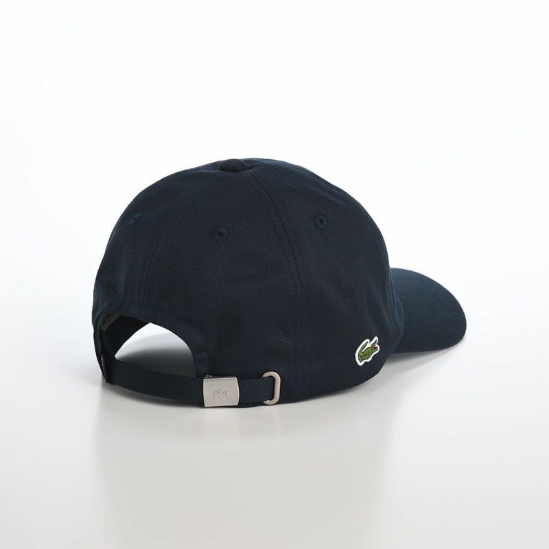 ラコステのキャップ INITIAL APPLIQUE CAP（イニシャルアップリケキャップ） L1251 ネイビー