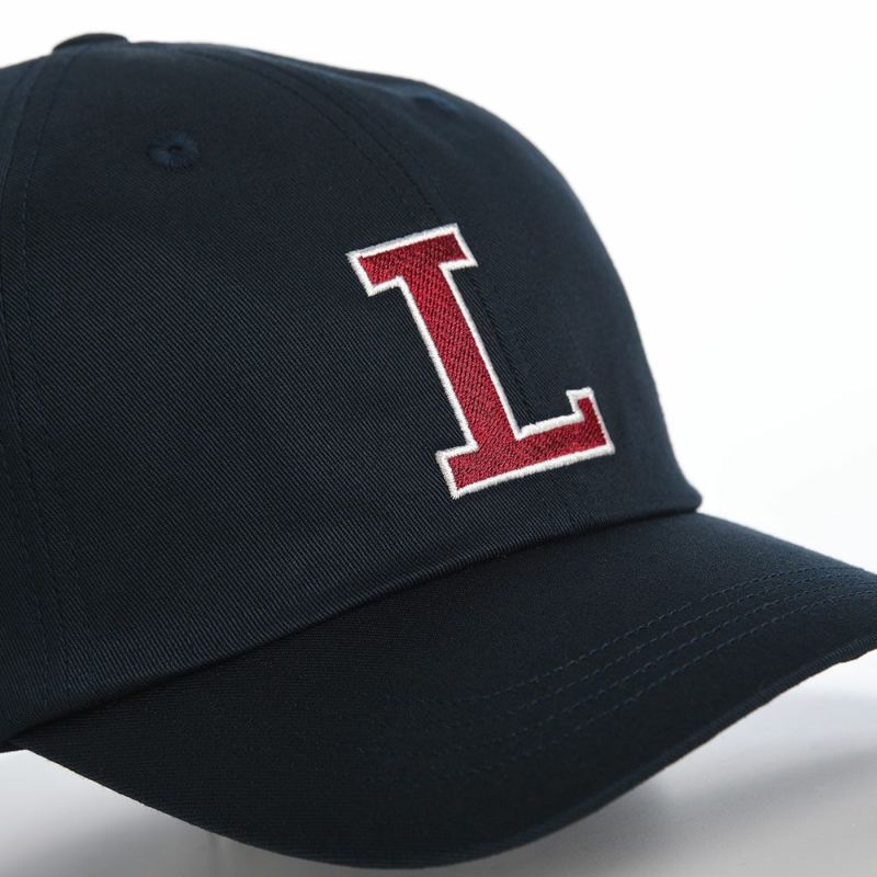 ラコステのキャップ INITIAL APPLIQUE CAP（イニシャルアップリケキャップ） L1251 ネイビー