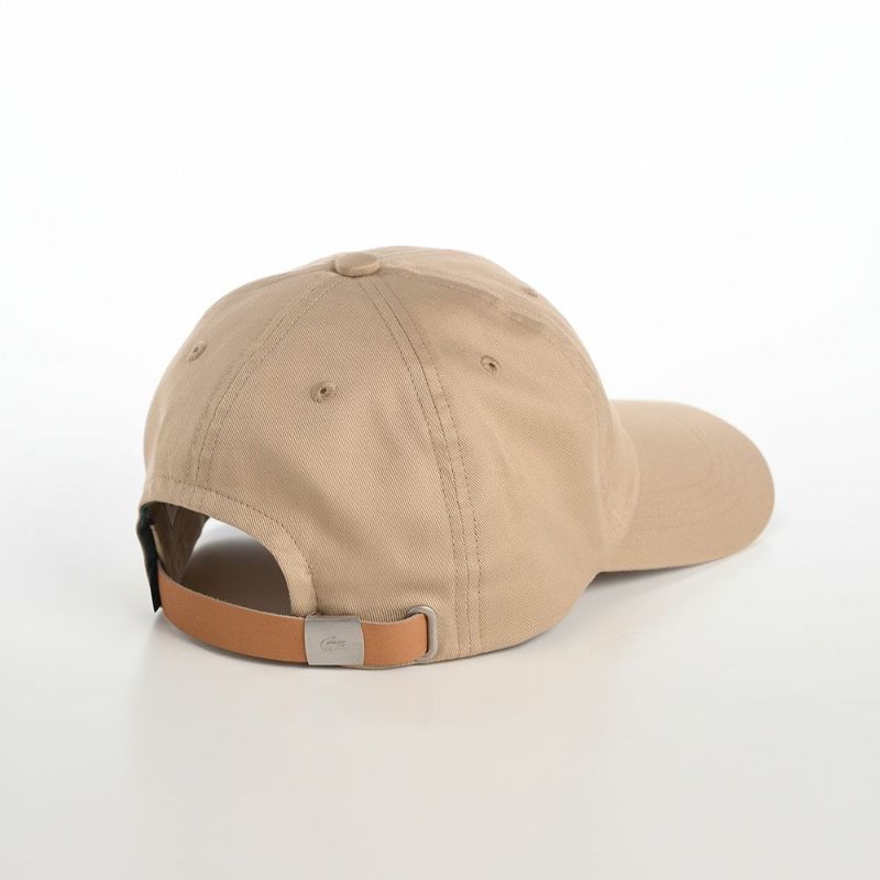 ラコステのキャップ BIG LOGO CAP（ビッグロゴ キャップ） L1231 ベージュ