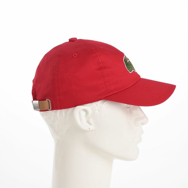 ラコステのキャップ BIG LOGO CAP（ビッグロゴ キャップ） L1231 レッド