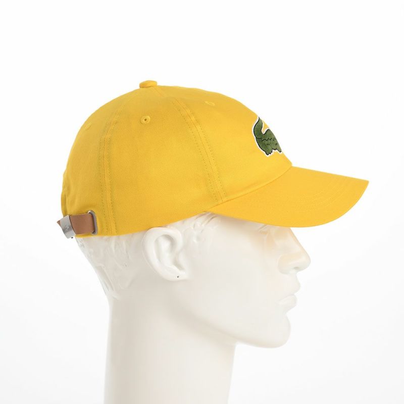 ラコステのキャップ BIG LOGO CAP（ビッグロゴ キャップ） L1231 イエロー