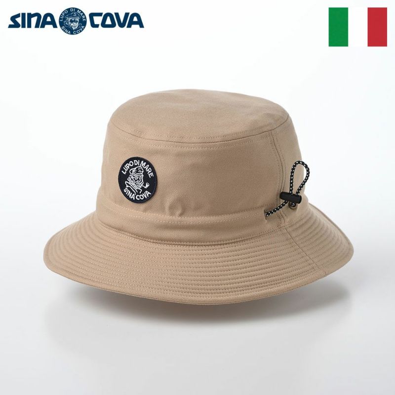 シナコバのバケットハット Draw code Bucket Hat（ドローコード バケットハット） ES637 ベージュ 006