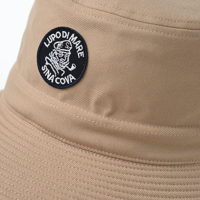 シナコバのバケットハット Draw code Bucket Hat（ドローコード バケットハット） ES637 ベージュ 006