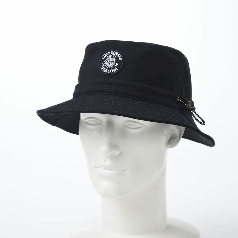 シナコバのバケットハット Draw code Bucket Hat（ドローコード バケットハット） ES637 ネイビー 013