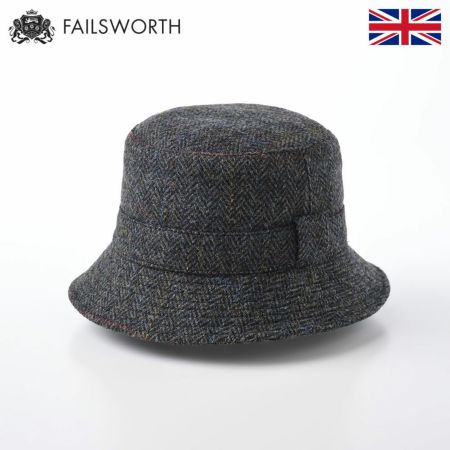 フェイルスワースのバケットハット Harris Tweed Grouse（ハリスツイード グラウス） 2012