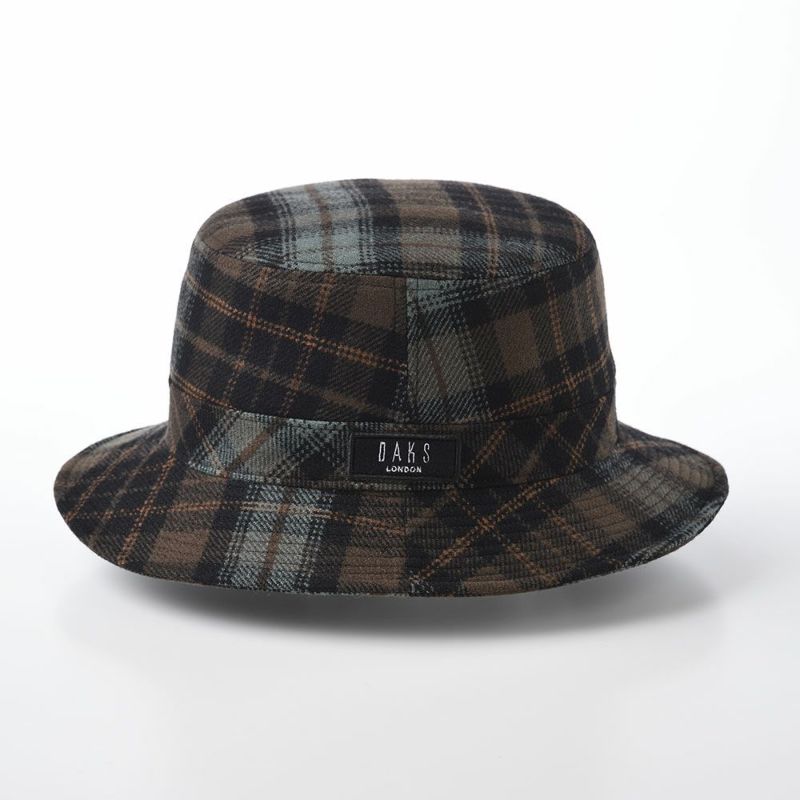 ダックスのサファリハット Safari Wool Tartan（サファリ ウールタータン） D3841 グリーンブラウン