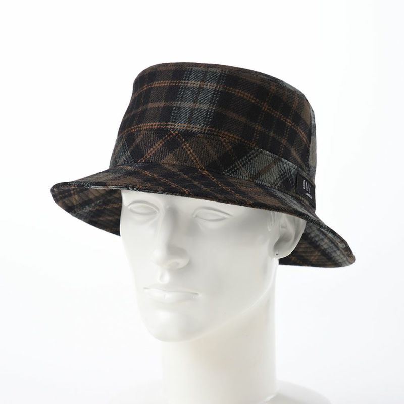 ダックスのサファリハット Safari Wool Tartan（サファリ ウールタータン） D3841 グリーンブラウン