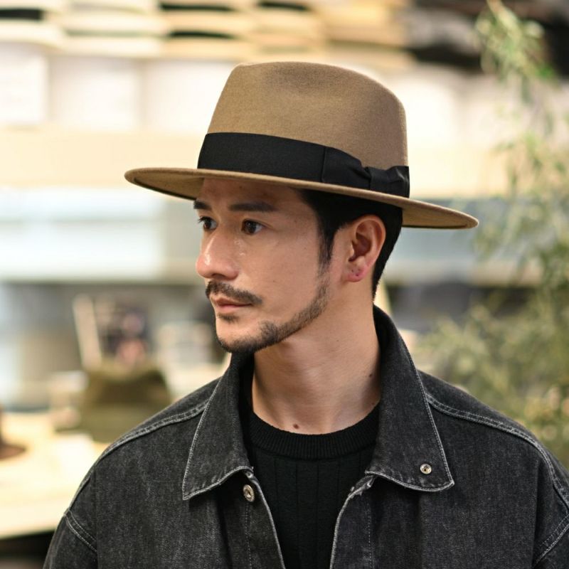ビガリのフェルトハット ARTHUR（アーサー） カーキ
