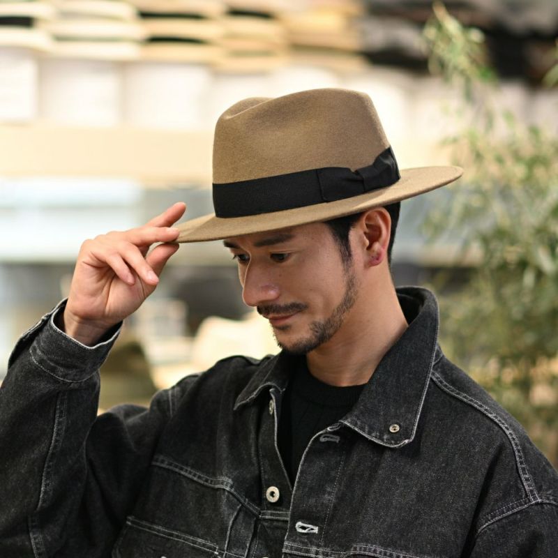 ビガリのフェルトハット ARTHUR（アーサー） カーキ