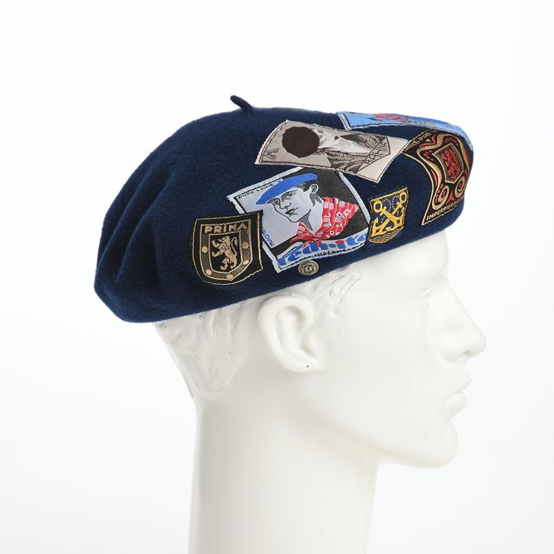 ロレールのベレー帽 ERIDAN WL（エリダン ウール）ブルー