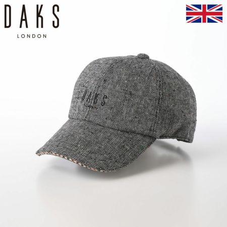 ダックスのキャップ野球帽 Cap Tweed（キャップ ツイード） D3870 ブラック