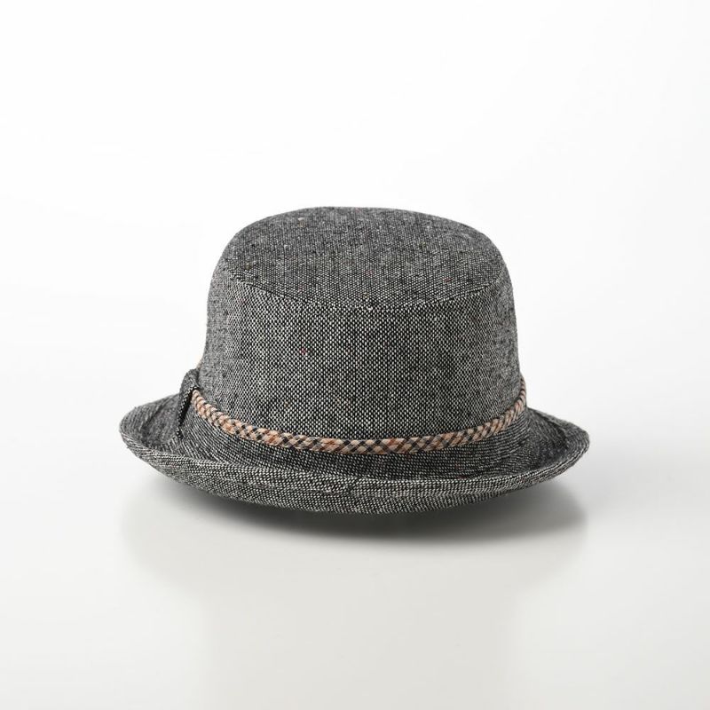 ダックスの布帛ソフトハット Alpen Tweed（アルペン ツイード） D3872 ブラック