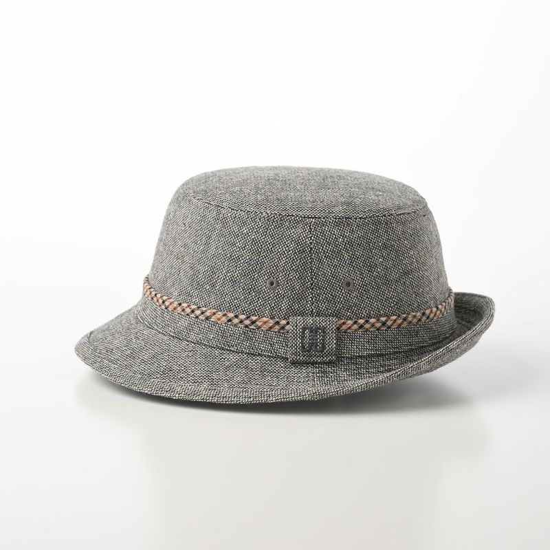 ダックスの布帛ソフトハット Alpen Tweed（アルペン ツイード） D3872 グレー