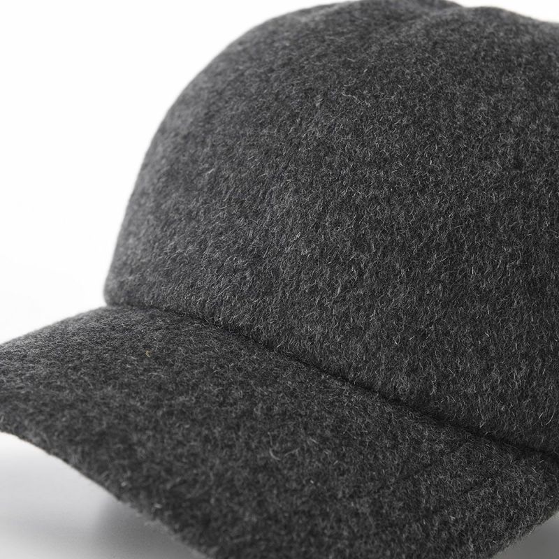 ダックスのキャップ Cap Cashmere Mix（キャップ カシミヤミックス） D3873 チャコール