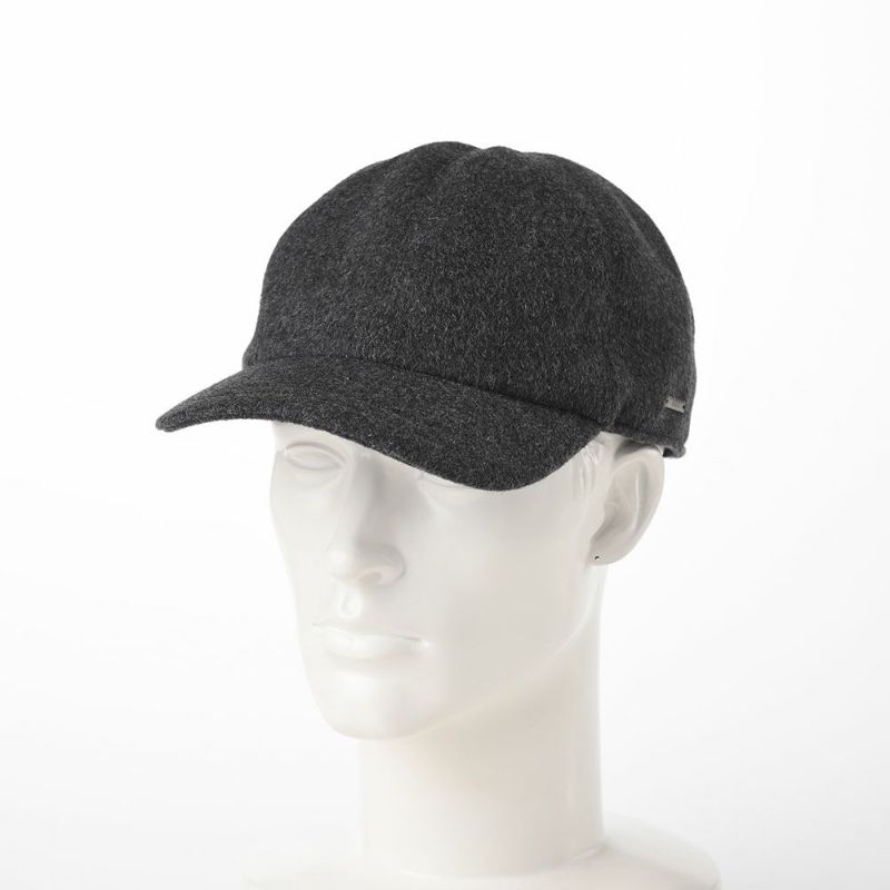 ダックスのキャップ Cap Cashmere Mix（キャップ カシミヤミックス） D3873 チャコール