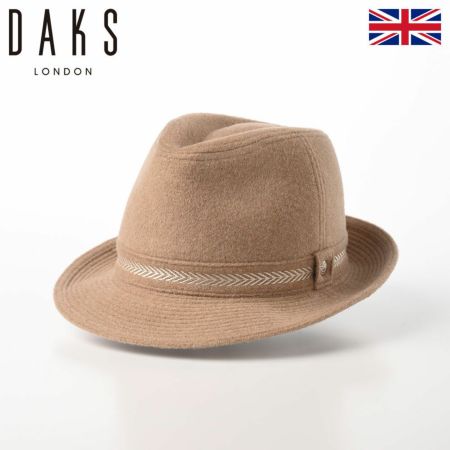 ダックスの布帛ソフトハット Hat Cashmere Mix（ハット カシミヤミックス） D3874 キャメル