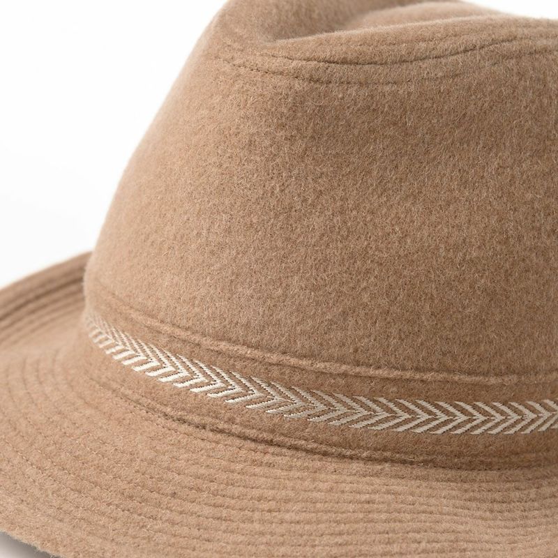 ダックスの布帛ソフトハット Hat Cashmere Mix（ハット カシミヤミックス） D3874 キャメル