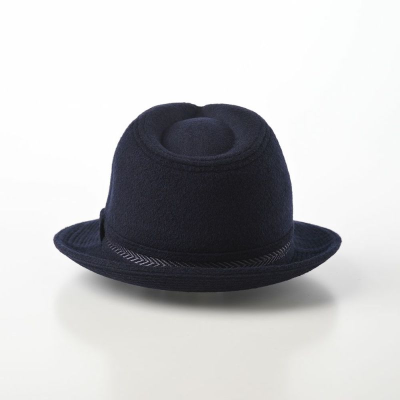 ダックスの布帛ソフトハット Hat Cashmere Mix（ハット カシミヤミックス） D3874 ネイビー