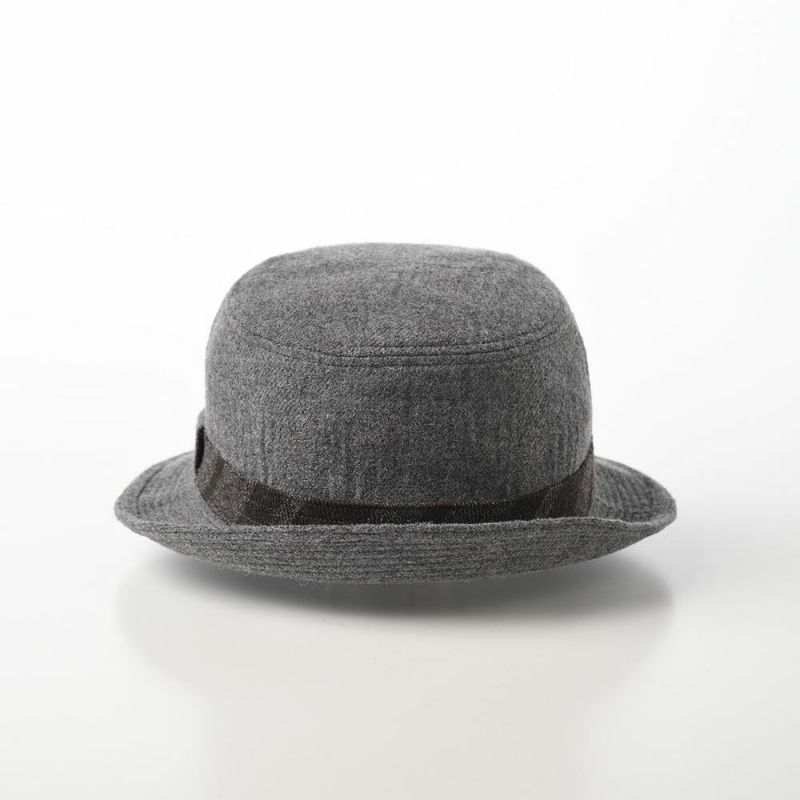 ダックスの布帛ソフトハット Alpen Wool Shadow Check（アルペン ウール シャドーチェック） D3876 グレー