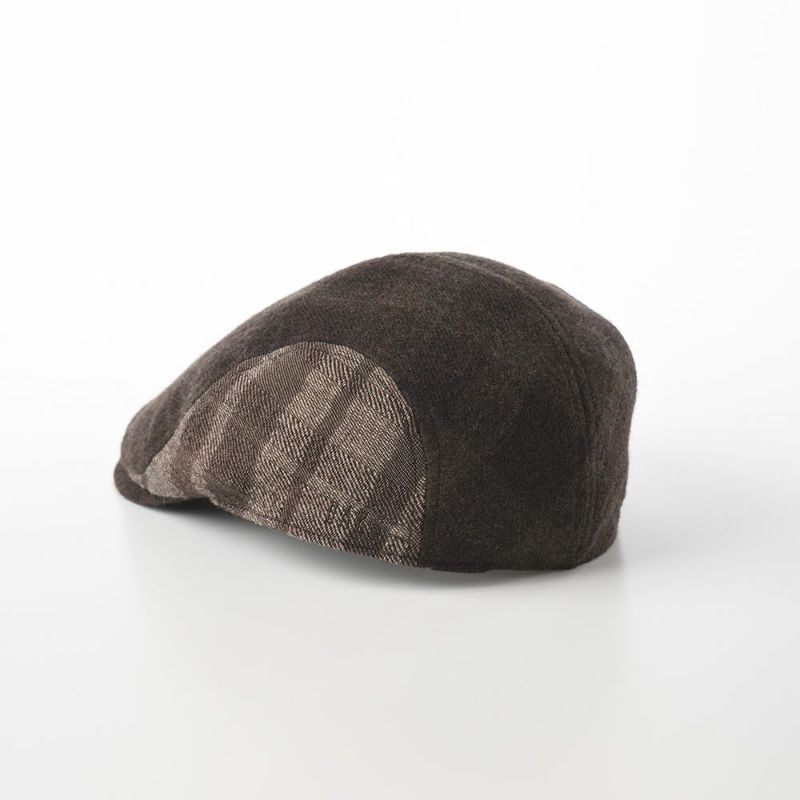 Hunting Wool Shadow Check(ハンチング ウール シャドーチェック) D3877 ブラウン | 帽子通販 時谷堂百貨 Hunting Wool Shadow Check(ハンチング ウール シャドーチェック) D3877 ブラウン | 帽子通販 時谷堂百貨