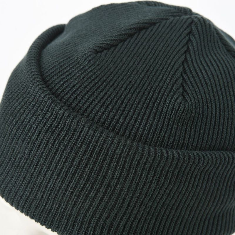 ダックスのニット帽 Knit Watch Dralon Cotton（ニットワッチ ドラロン コットン） D3888 グリーン