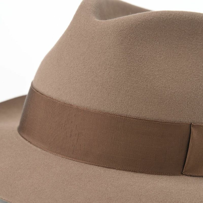 ノックスのフェルトハット Rabbit Fur Fedora Hat（ラビットファー フェドラハット）KMC ベージュ