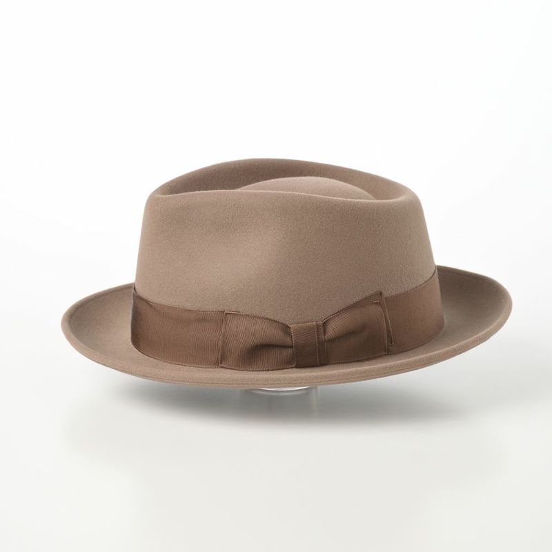 ノックスのフェルトハット Rabbit Fur Trilby Hat（ラビットファー トリルビーハット）KPK ベージュ