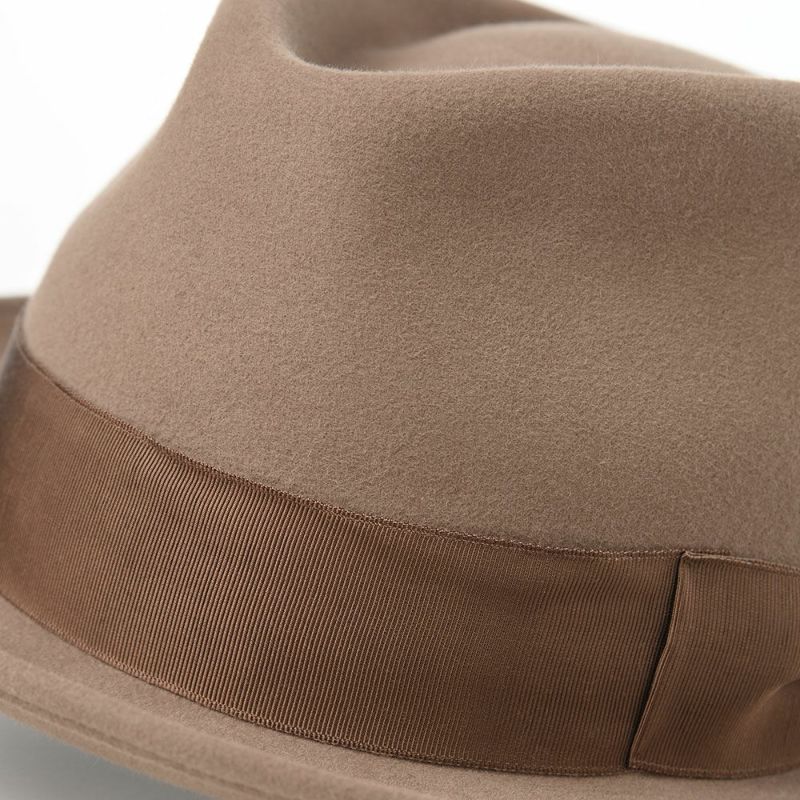 ノックスのフェルトハット Rabbit Fur Trilby Hat（ラビットファー トリルビーハット）KPK ベージュ