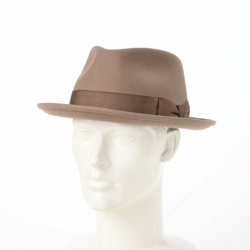 ノックスのフェルトハット Rabbit Fur Trilby Hat（ラビットファー トリルビーハット）KPK ベージュ