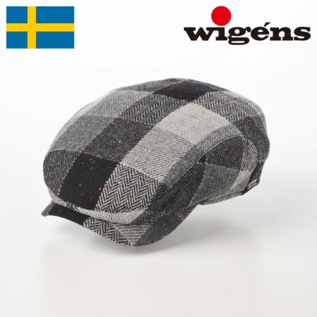 ヴィゲーンズのハンチング Ivy Contemporary Cap Patchwork Tweed（アイビー コンテンポラリーキャップ パッチワークツイード）W101740 グレー