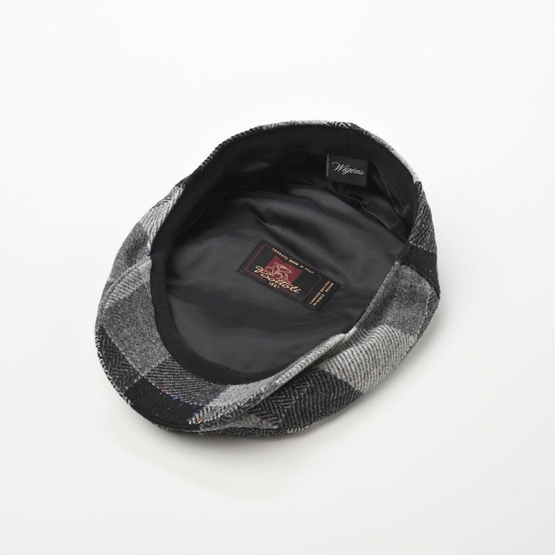 ヴィゲーンズのハンチング Ivy Contemporary Cap Patchwork Tweed（アイビー コンテンポラリーキャップ パッチワークツイード）W101740 グレー