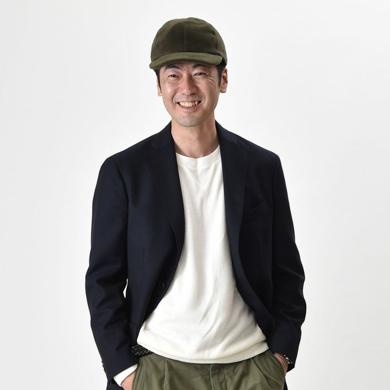 ヴィゲーンズのキャップ Baseball Classic Cap Fleece（ベースボールクラシックキャップ フリース）W130058 オリーブ