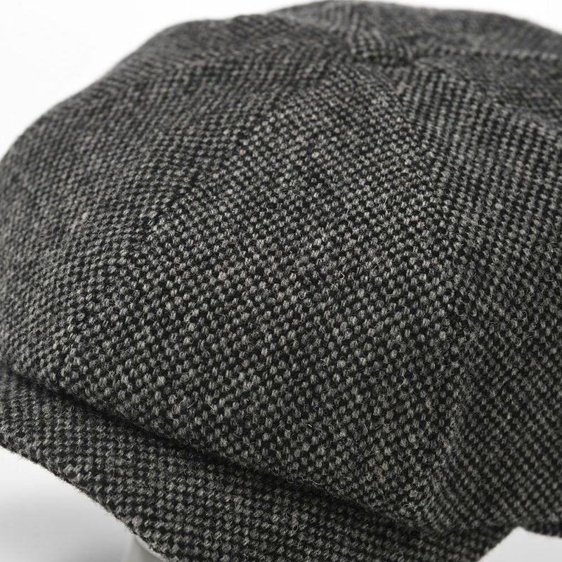 ヴィゲーンズのキャスケット Newsboy Classic Cap Donegal（ニュースボーイ クラシックキャップ ドネガル）W101723 ダークグレー