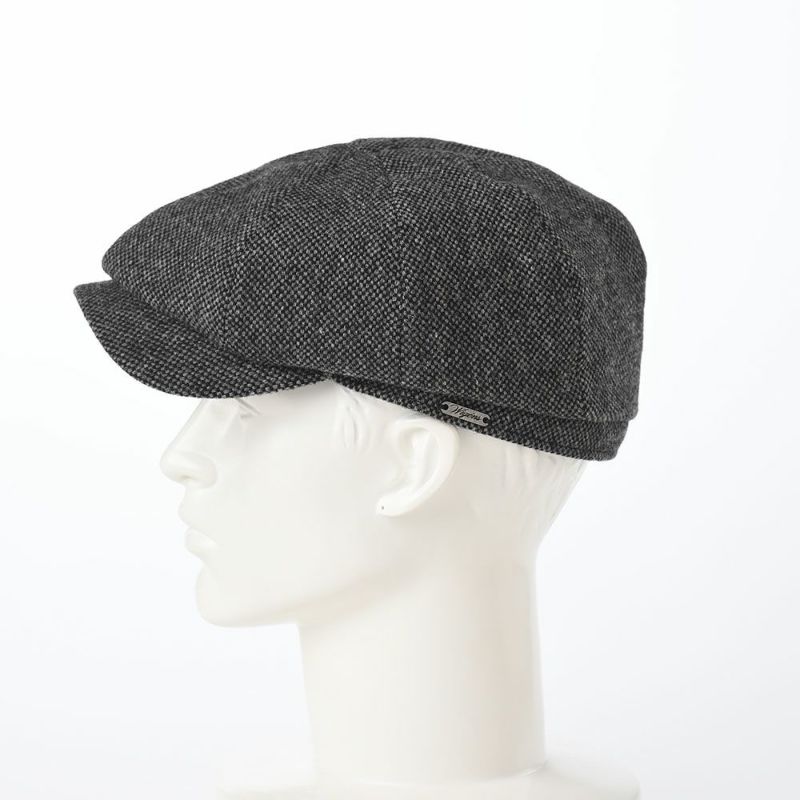 ヴィゲーンズのキャスケット Newsboy Classic Cap Donegal（ニュースボーイ クラシックキャップ ドネガル）W101723 ダークグレー