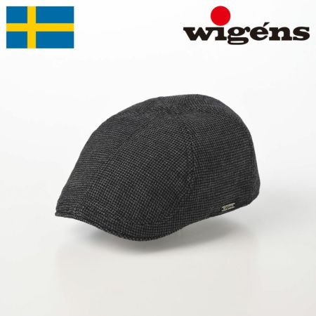 ヴィゲーンズのハンチング Pub Cap Rugged Tweed（パブキャップ ラギットツイード）W101795 ダークグレー