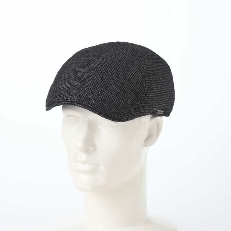 ヴィゲーンズのハンチング Pub Cap Rugged Tweed（パブキャップ ラギットツイード）W101795 ダークグレー