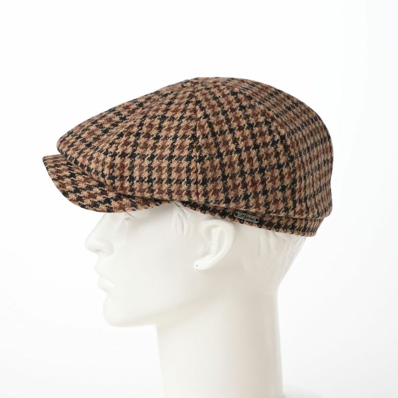 ヴィゲーンズのキャスケット Newsboy Classic Cap（ニュースボーイ クラシックキャップ）W101316 ブラウン