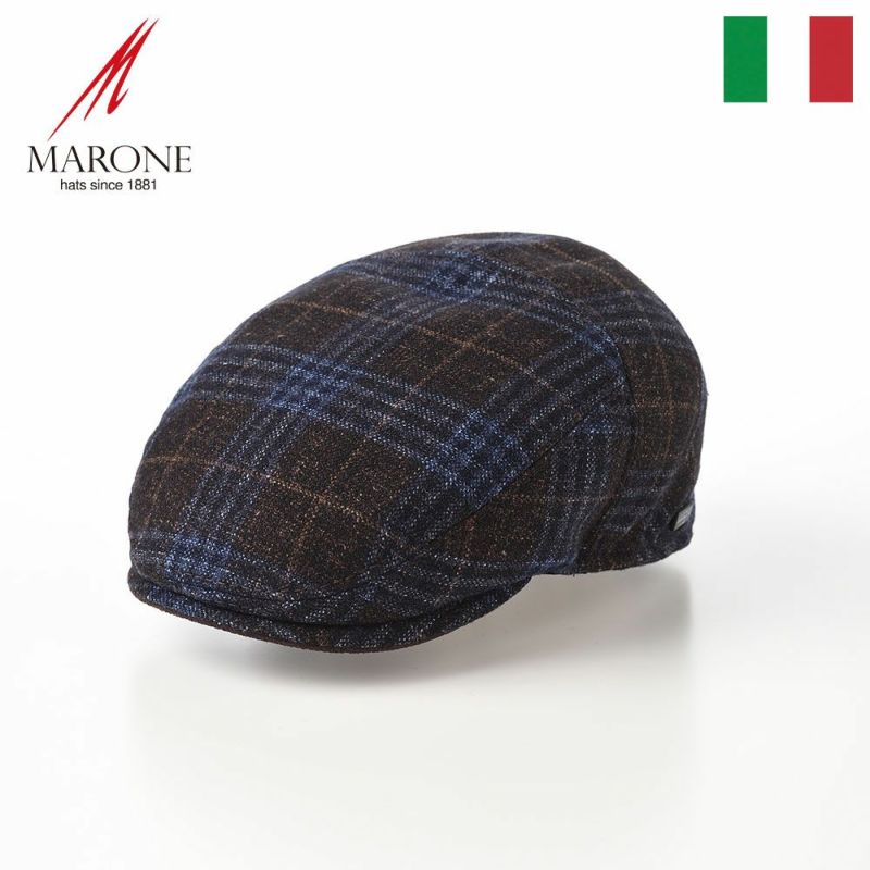 帽子 ハンチング MARONE（マローネ） Parigi Canonico（パリギ カノニコ） BT1094 ブラウン