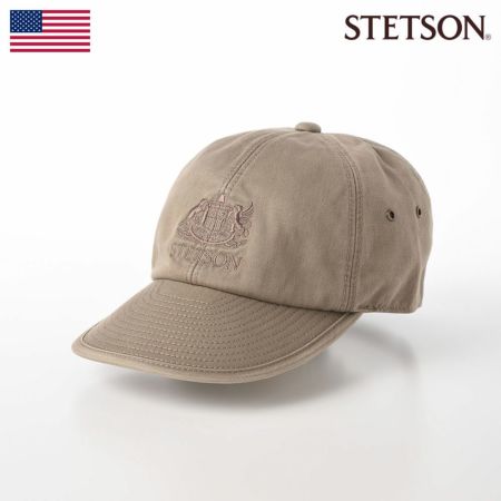ステットソンのキャップ野球帽 GRISTONE-W CAP（グリストーンキャップ）SE667 ベージュ