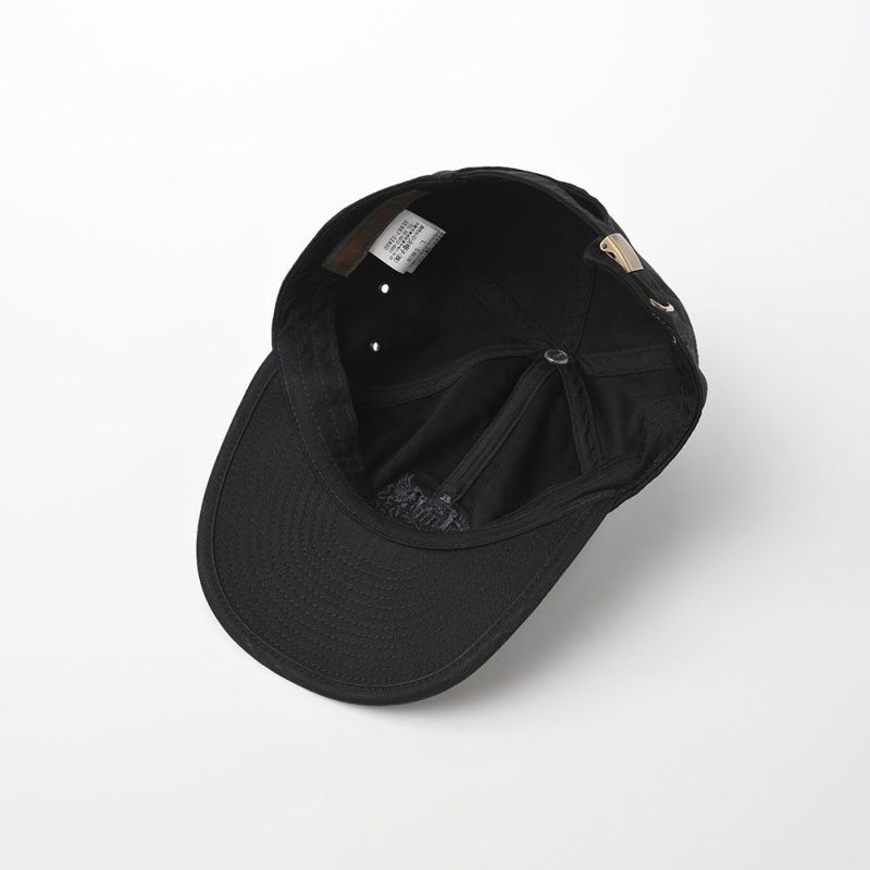 ステットソンのキャップ GRISTONE-W CAP（グリストーンキャップ）SE667 ブラック