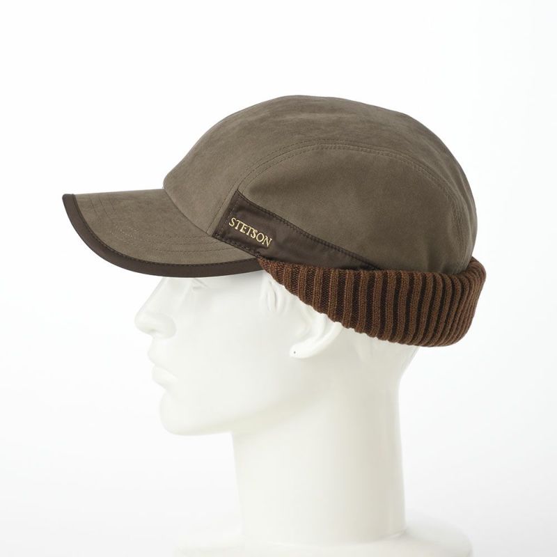 ステットソンのキャップ EAR FLAP CAP（イヤーフラップキャップ）SE679 ベージュ