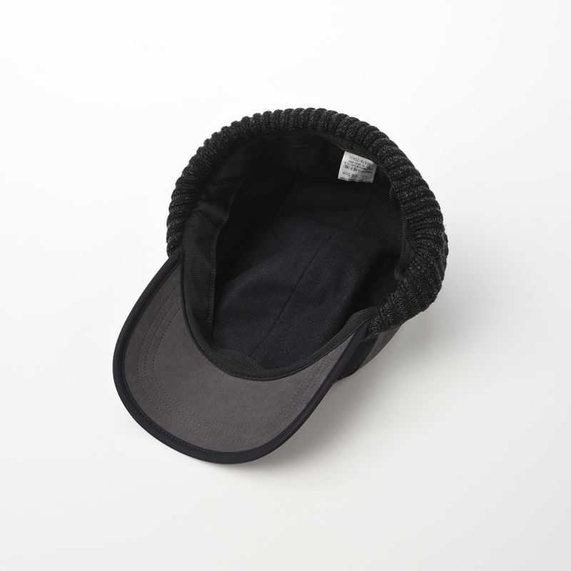 ステットソンのキャップ EAR FLAP CAP（イヤーフラップキャップ）SE679 チャコールグレー