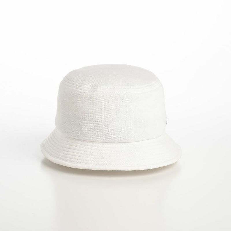 ラコステのバケットハット OVAL LOGO JERSEY BUCKET HAT（オーバルロゴジャージーバケットハット） L7107 ホワイト