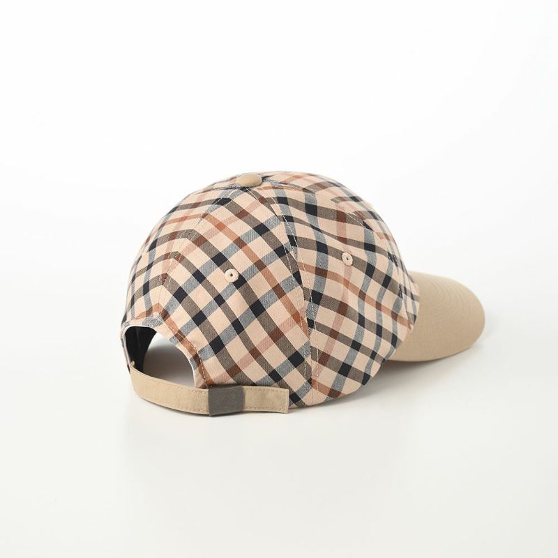 ダックスのキャップ Cap Cotton Tartan（キャップ コットン タータン） D3884 ベージュ